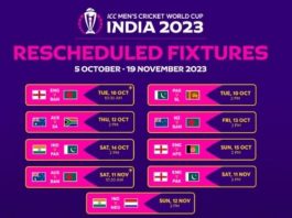 World Cup 2023: ICC released Updated 2023 Cricket World Cup Schedule, Check The Reschedule Matches List | ICC ODI World Cup 2023 Fixtures