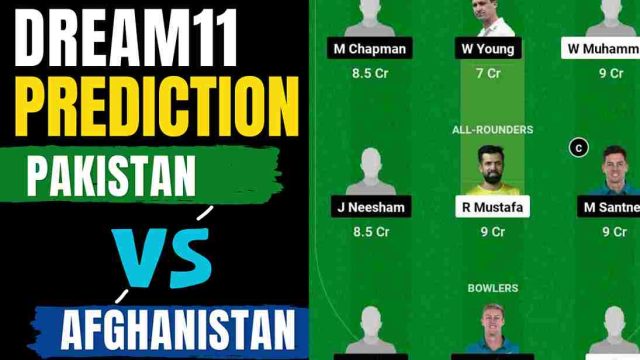 AFG vs PAK Dream11 Prediction Today Match | Afghanistan vs Pakistan 1st ODI Dream11 Team, Mahinda Rajapaksa Cricket Stadium Pitch Report, Weather Report 