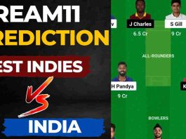 IND vs WI Dream11 Prediction, Weather Forecast 2nd T20I 2023 | India vs West Indies Dream11 Team, Providence Stadium Pitch Report