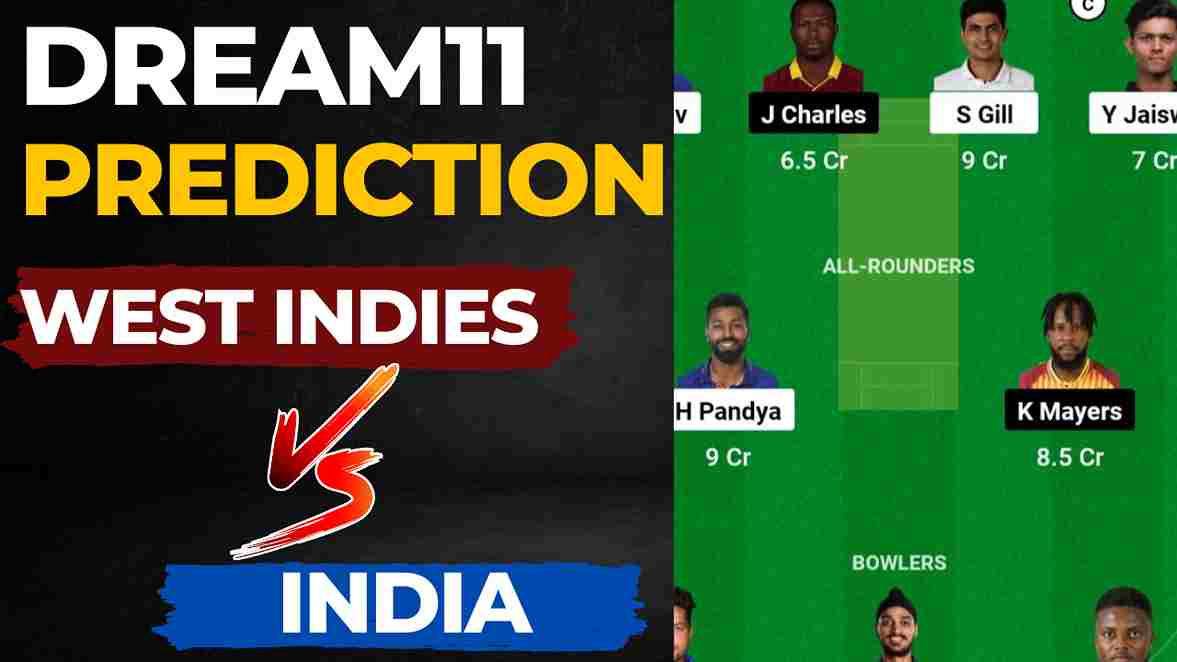 WI vs IND Dream11 Prediction Today Match | West Indies vs India 1st T20I: Stats & Records, Brian Lara Stadium Pitch Report