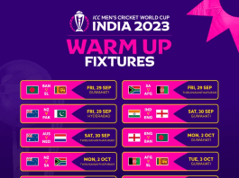 World Cup warm-up matches schedule