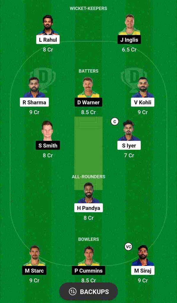 IND vs AUS Dream11 Prediction 3rd ODI 2023 | India vs Australia Dream11 Team, Saurashtra Cricket Association Stadium Rajkot Pitch Report