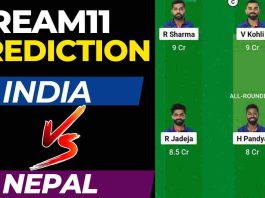 IND vs NEP Dream11 Prediction 5th Match Asia Cup 2023 | India vs Nepal Dream11 Team, Pallekele International Cricket Stadium Pitch Report, Kandy