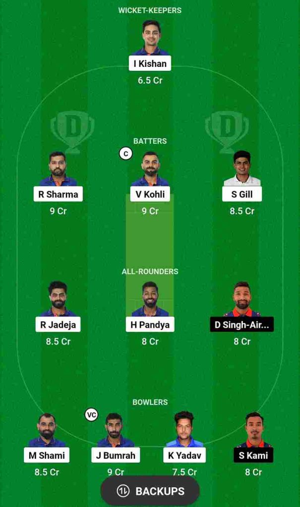 IND vs NEP Dream11 Prediction 5th Match Asia Cup 2023 | India vs Nepal Dream11 Team, Pallekele International Cricket Stadium Pitch Report, Kandy