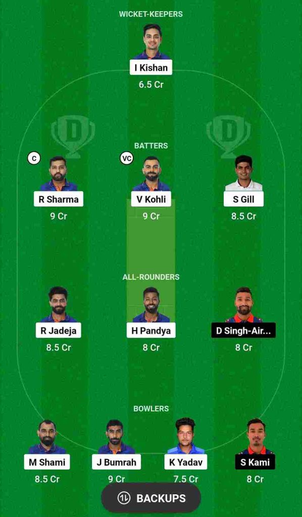 IND vs NEP Dream11 Prediction 5th Match Asia Cup 2023 | India vs Nepal Dream11 Team, Pallekele International Cricket Stadium Pitch Report, Kandy