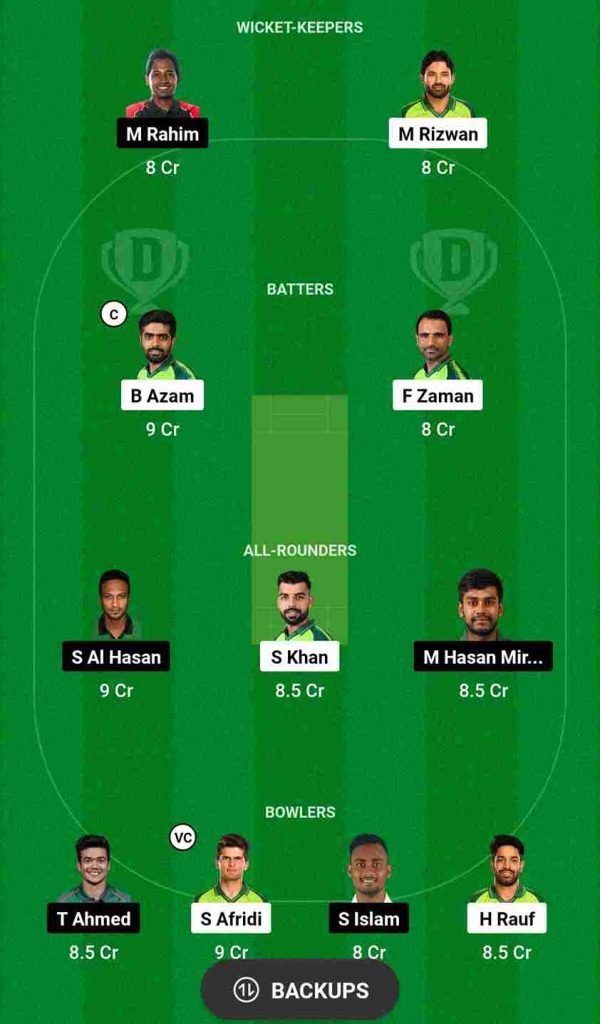 PAK vs BAN Dream11 Prediction 1st Match Super 4 Asia Cup 2023 | Pakistan vs Bangladesh Dream11 Team, Gaddafi Cricket Stadium Lahore Pitch Report