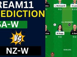 SA-W vs NZ-W Dream11 Prediction 1st ODI Match | South Africa Women vs New Zealand Women Dream11 Team, Senwes Sports Park Stadium Potchefstroom Pitch Report