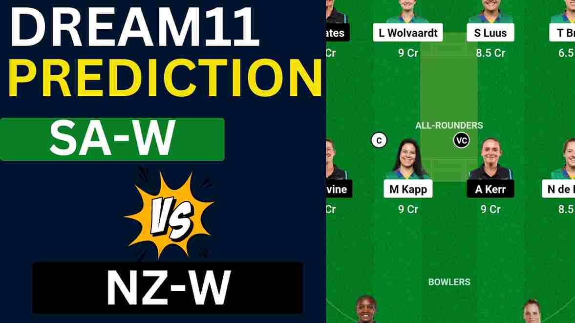 SA-W vs NZ-W Dream11 Prediction 1st ODI Match | South Africa Women vs New Zealand Women Dream11 Team, Senwes Sports Park Stadium Potchefstroom Pitch Report