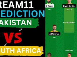 PAK vs SA Dream11 Prediction World Cup 2023 Pakistan vs South Africa Dream11 Team, M.A. Chidambaram Stadium Chennai Pitch Report