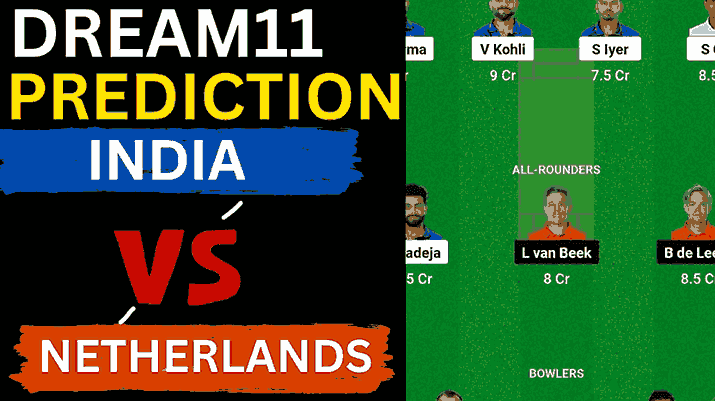IND vs NED Dream11 Prediction World Cup 2023 | India vs Netherlands Dream11 Team, M. Chinnaswamy Stadium Bengaluru Pitch Report IND vs NED Dream11 Prediction World Cup 2023 | India vs Netherlands Dream11 Team, M. Chinnaswamy Stadium Bengaluru Pitch Report