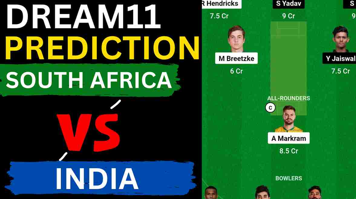 3rd T20I, SA vs IND Dream11 Prediction 3rd T20I, SA vs IND Dream11 Prediction | South Africa vs India Dream11 Team, Wanderers Stadium Johannesburg Pitch Report