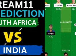 SA vs IND Dream11 Prediction 2nd ODI with Captain and Vice-Captain, St George's Oval Gqeberha Pitch Report | South Africa vs India ODI Series 2023: South Africa will be playing the second ODI match against India at St. George's Oval Park in Gqeberha and the game between both the teams will start from 4:30 PM (IST). Currently, the Indian Team is leading the ODI series by 1-0.