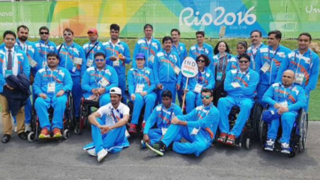 Indian Team Paralympics