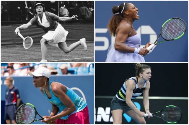 female tennis players