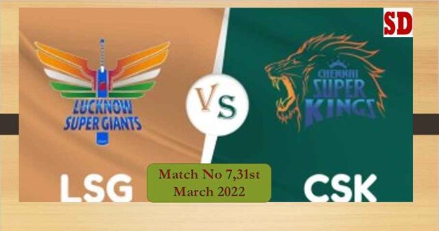 Csk vs lsg