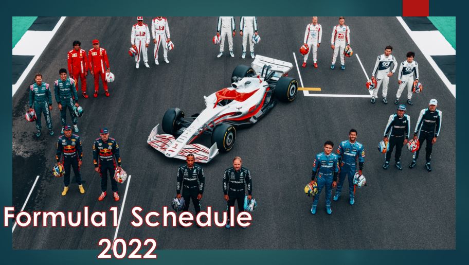 Formula1 schedule 2022