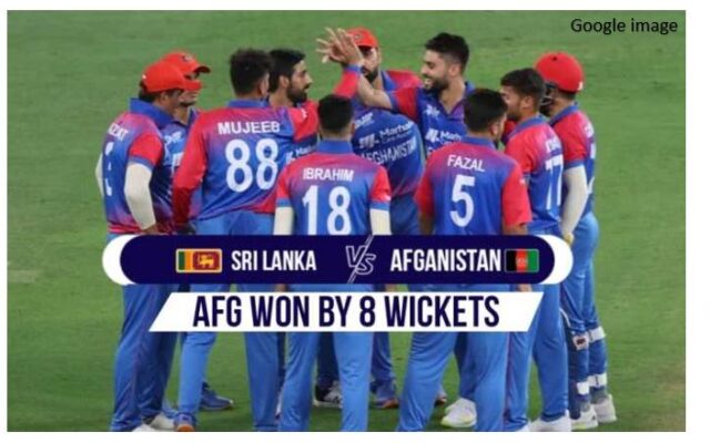 Asia Cup 2022 Sri Lanka vs Afganistan Afganistan won by 8 wicket