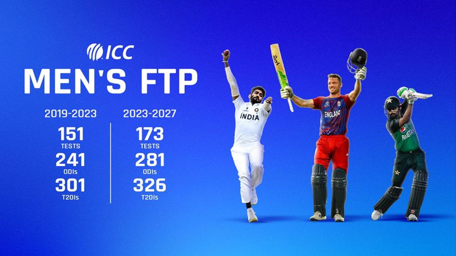 More matches in FTP 2023-27 across all formats than previous cycle