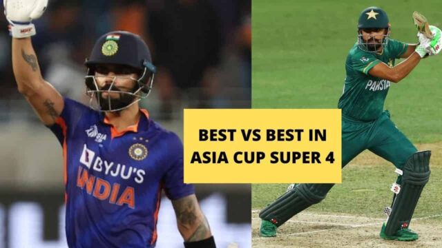 India VS Pakistan Super 4-min