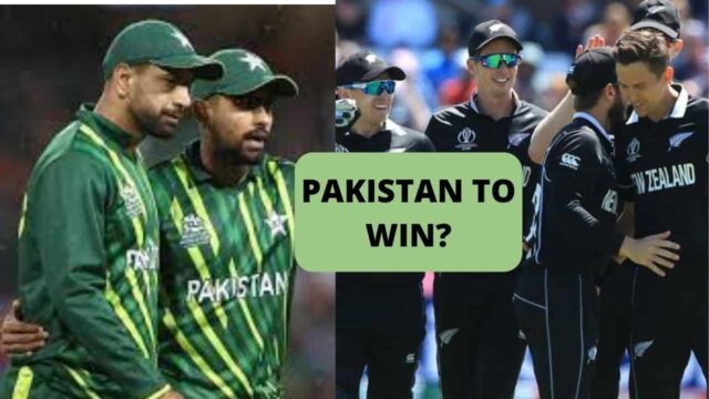 New Zealand VS Pakistan