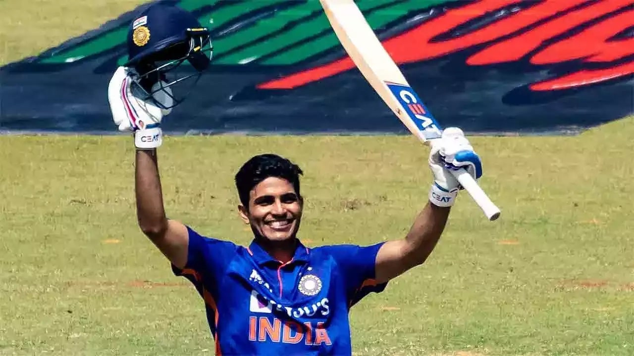 Star Young Batsman Shubman Gill, Added Second Century During IND Vs AUS Test Match 3rd Day.
