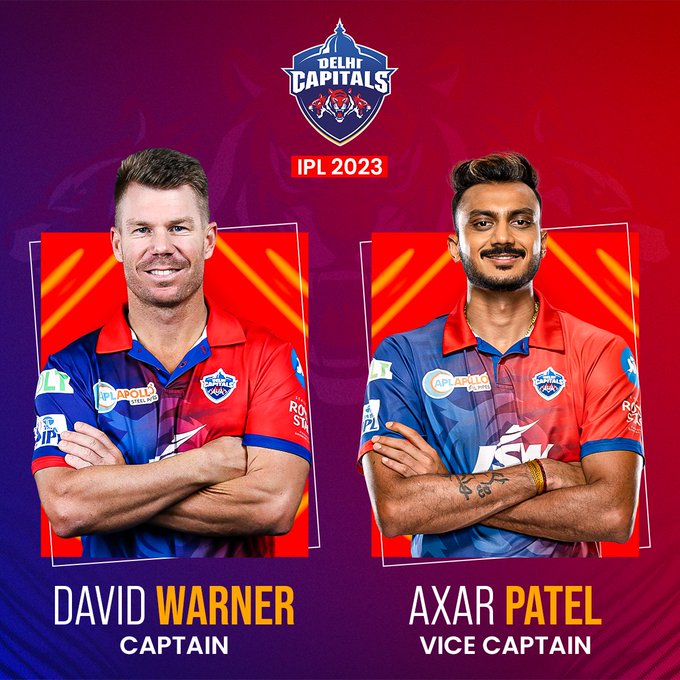 Delhi Capitals menunjuk David Warner sebagai kapten baru, pemain bintang India ini mendapatkan wakil kapten