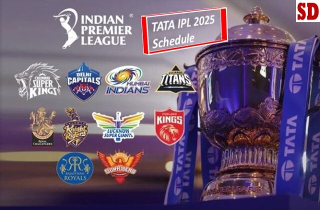 TATA IPL 2025 Schedule
