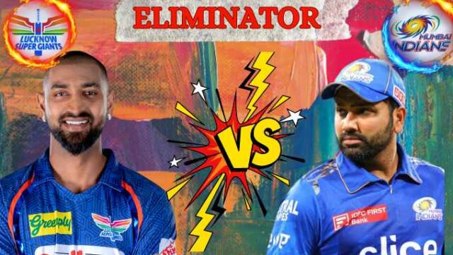 IPL 2023 Eliminator: LSG vs MI Match Prediction