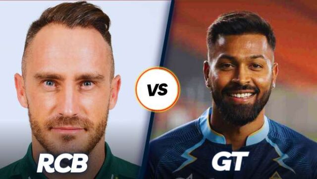 IPL 2023: RCB vs GT Match Prediction, Who will Today's match