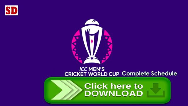 ICC Mens's World Cup 2023