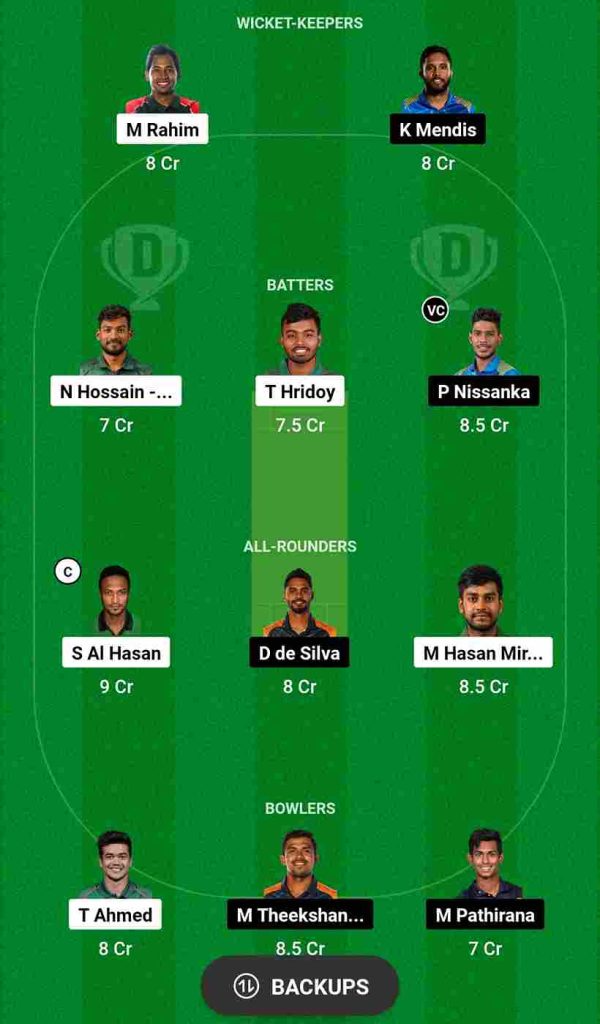 BAN vs SL Dream11 Prediction 2nd Match Asia Cup 2023 | Bangladesh vs Sri Lanka Dream11 Team, Pallekele International Cricket Stadium Pitch Report, Kandy Weather Report