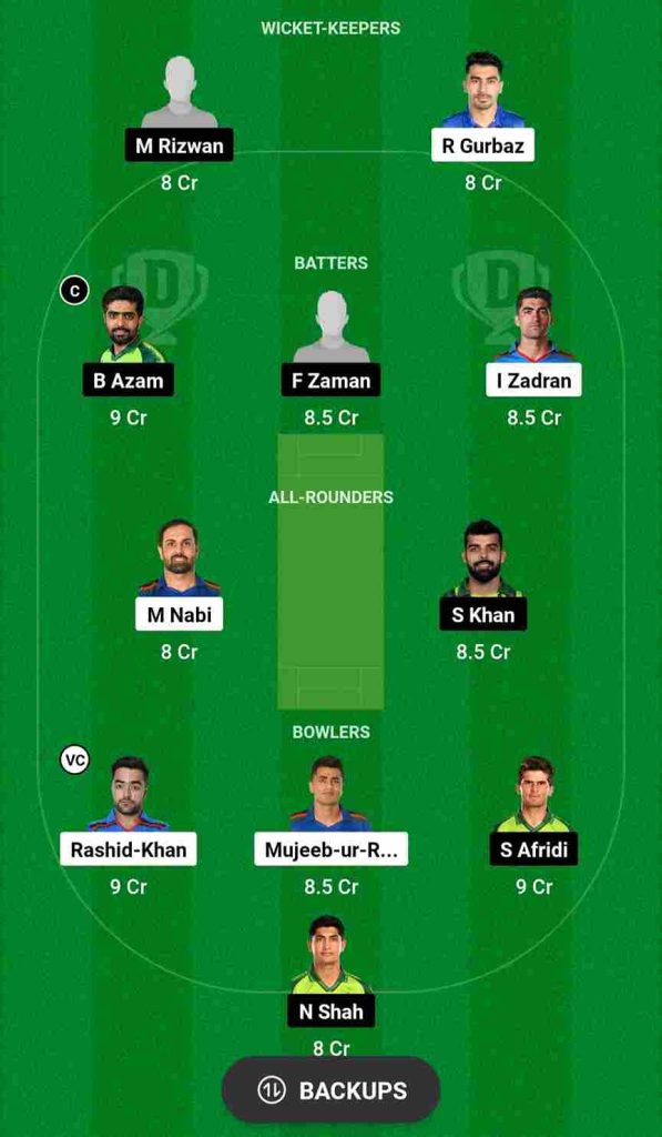 AFG vs PAK Dream11 Prediction Today Match | Afghanistan vs Pakistan 1st ODI Dream11 Team, Mahinda Rajapaksa Cricket Stadium Pitch Report, Weather Report 