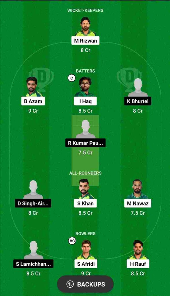 PAK vs NEP Dream11 Prediction 1st Match Asia Cup 2023 | Pakistan vs Nepal Dream11 Team, Multan Cricket Stadium Pitch Report, Multan Weather Report