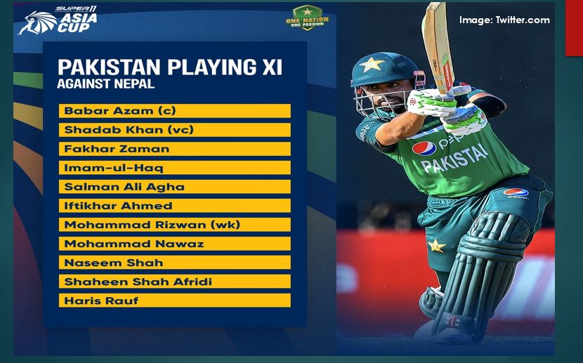 Pakistan Playing XI