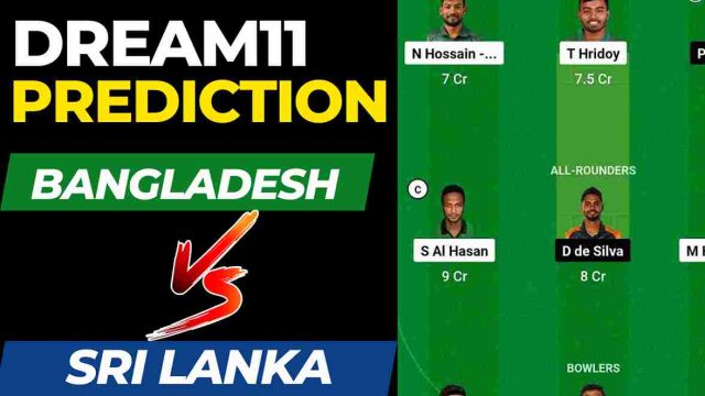 SL vs BAN Dream11 Prediction 2nd Super Four Match | Sri Lanka vs Bangladesh Dream11 Team, R. Premadasa Cricket Stadium Pitch Report