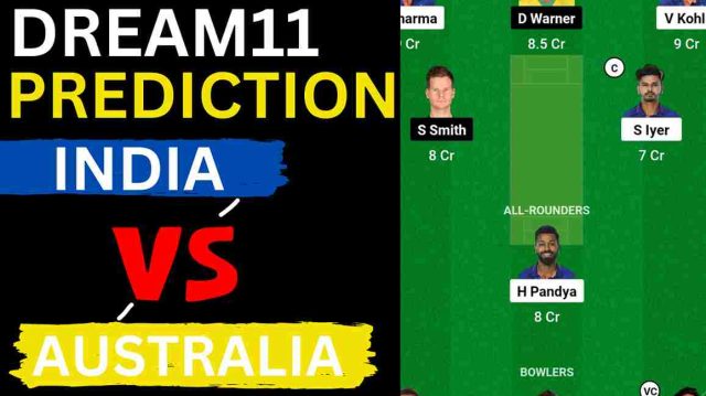 IND vs AUS Dream11 Prediction 3rd ODI 2023 | India vs Australia Dream11 Team, Saurashtra Cricket Association Stadium Rajkot Pitch Report