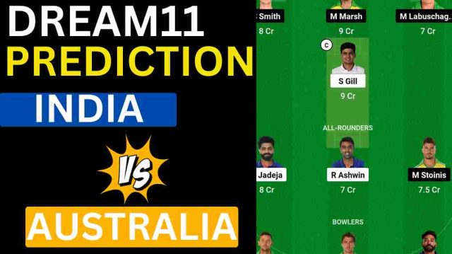 IND vs AUS Dream11 Prediction 2nd ODI Match | India vs Australia Dream11 Team, Holkar Cricket Stadium Indore Pitch Report