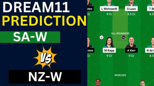 SA-W vs NZ-W Dream11 Prediction 1st ODI Match | South Africa Women vs New Zealand Women Dream11 Team, Senwes Sports Park Stadium Potchefstroom Pitch Report