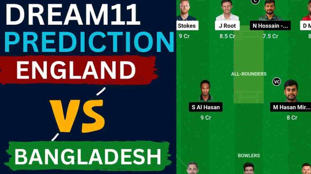 ENG vs BAN Dream11 Prediction World Cup 2023 | England vs Bangladesh Dream11 Team, HPCA Stadium Dharamshala Pitch Report