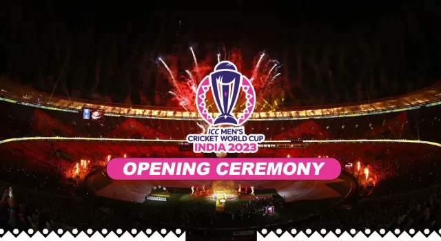 Bollywood Stars Will Perform In The Opening Ceremony Of The World Cup. Star Singer Will Spread The Magic Of Their Voice