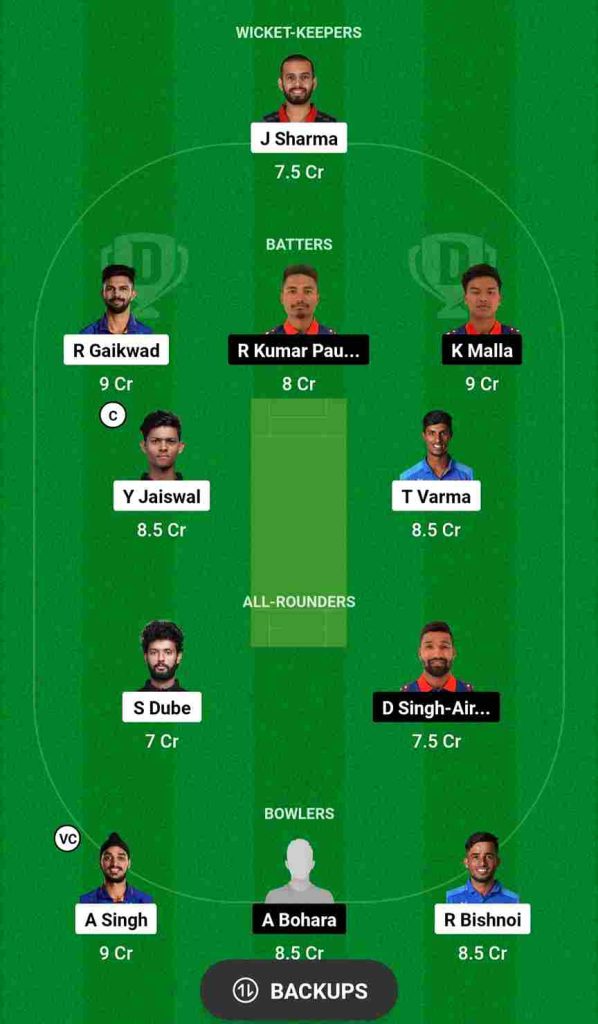IND vs NEP Dream11 Prediction Asian Games Quarter Final 1 | India vs Nepal Dream11 Team, Pingfeng Campus Cricket Field Hangzhou Pitch Report