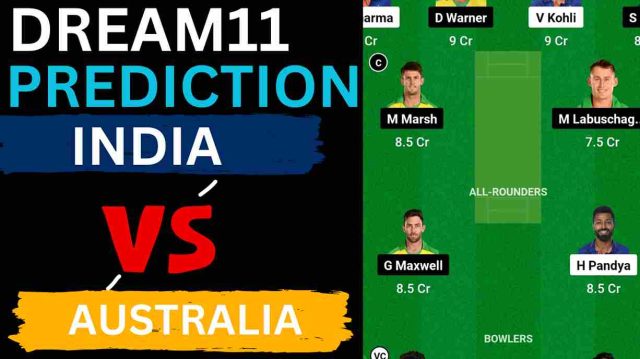 India vs Australia Dream11 Prediction ODI World Cup 2023 | IND vs AUS 2023 Dream11 Team, M.A. Chidambaram Stadium Chepauk Pitch Report