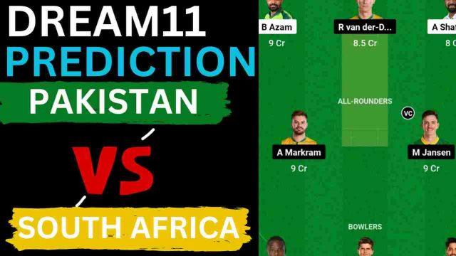 PAK vs SA Dream11 Prediction World Cup 2023 Pakistan vs South Africa Dream11 Team, M.A. Chidambaram Stadium Chennai Pitch Report