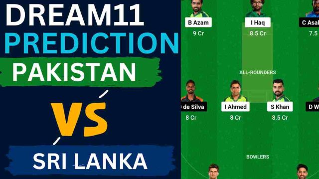 PAK vs SL Dream11 Prediction ODI World Cup 2023 | Pakistan vs Sri Lanka Dream11 Team, Rajiv Gandhi International Cricket Stadium Pitch Report