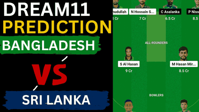 BAN vs SL Dream11 Prediction World Cup 2023 | Bangladesh vs Sri Lanka Dream11 Team, Arun Jaitley Cricket Stadium Delhi Pitch Report