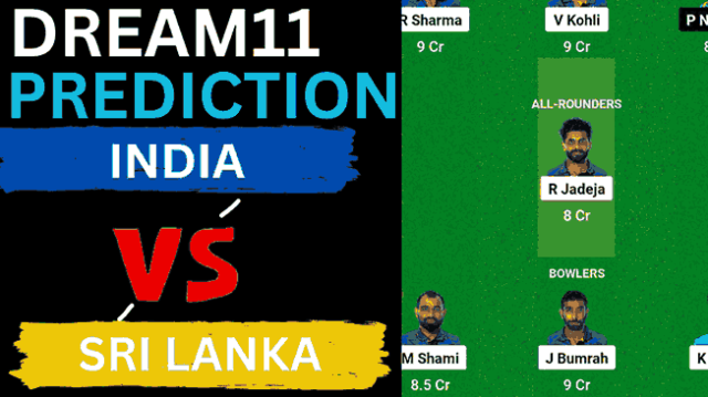 IND vs SL Dream11 Prediction ODI World Cup 2023 | India vs Sri Lanka Dream11 Team, Wankhede Stadium Mumbai Pitch Report