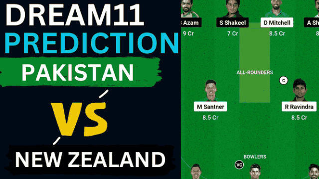 PAK vs NZ Dream11 Prediction World Cup 2023 | Pakistan vs New Zealand Dream11 Team, M. Chinnaswamy Stadium Bengaluru Pitch Report