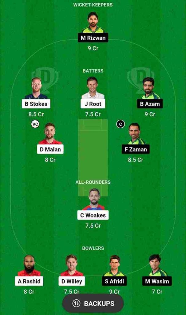 PAK vs ENG Dream11 Prediction World Cup 2023 | Pakistan vs England Dream11 Team, Eden Gardens Stadium Kolkata Pitch Report: Pakistan and England will be playing their last match of ICC Men's ODI World Cup 2023 at Eden Gardens Stadium, Kolkata. This is going to be an important match for Pakistan for the Semi-Finals and it is almost impossible for them to win the game with a massive margin.