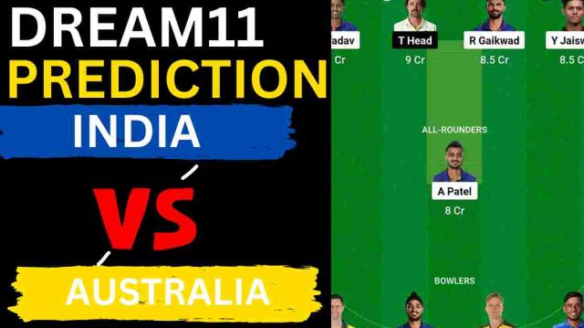 IND vs AUS Dream11 Prediction 4th T20I 2023 | India vs Australia Dream11 Team, Shaheed Veer Narayan Singh International Stadium Raipur Pitch Report