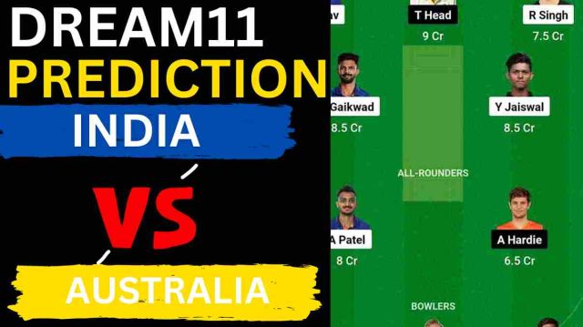 IND vs AUS Dream11 Prediction 5th T20I 2023 | India vs Australia Dream11 Team, M. Chinnaswamy Stadium Bengaluru Pitch Report